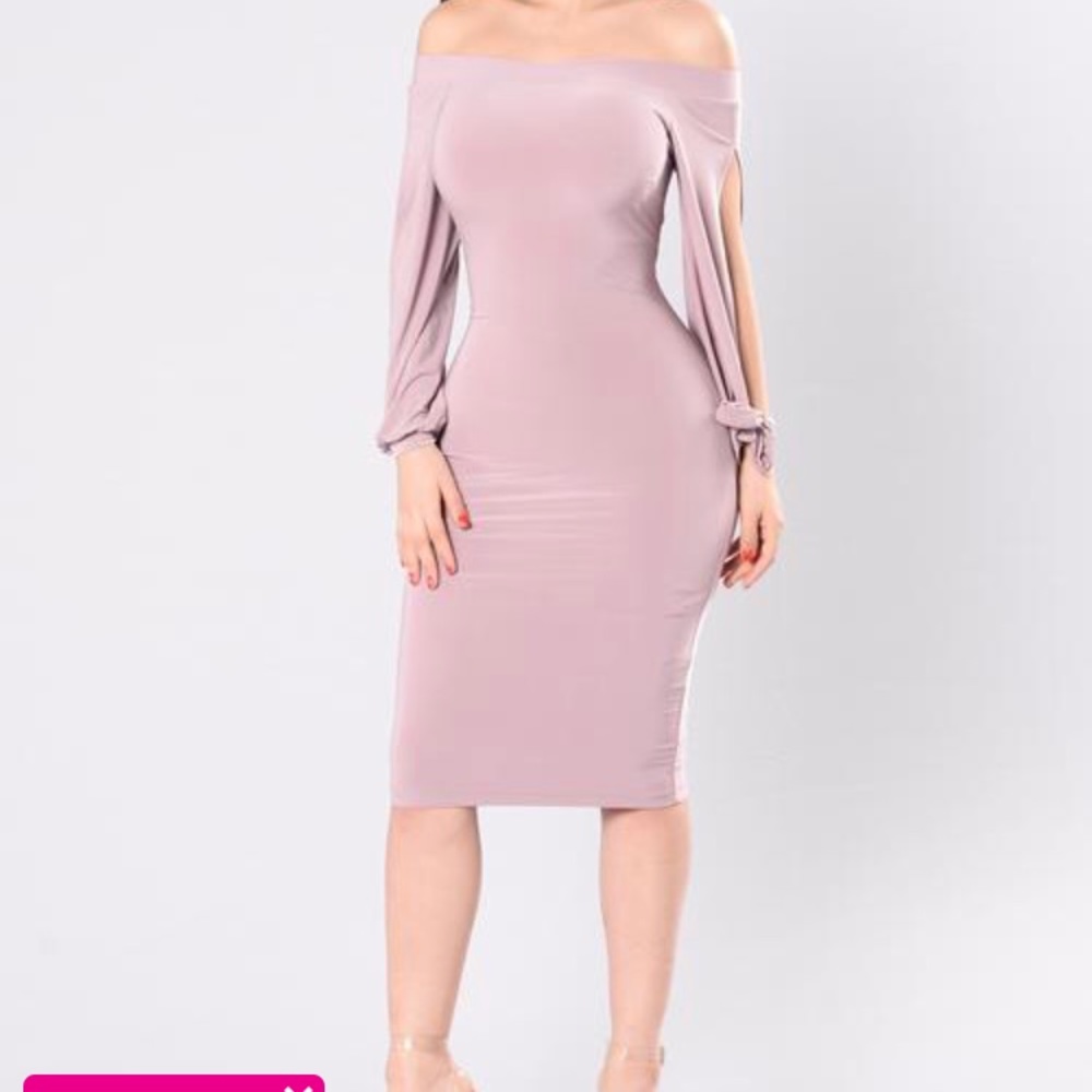 Light pink dress